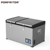 Metal Housing Chest DC Compressor Refrigerator