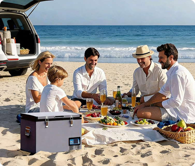 Metal Chest Refrigerator 
