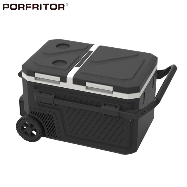 Camping Refrigerator With Handle