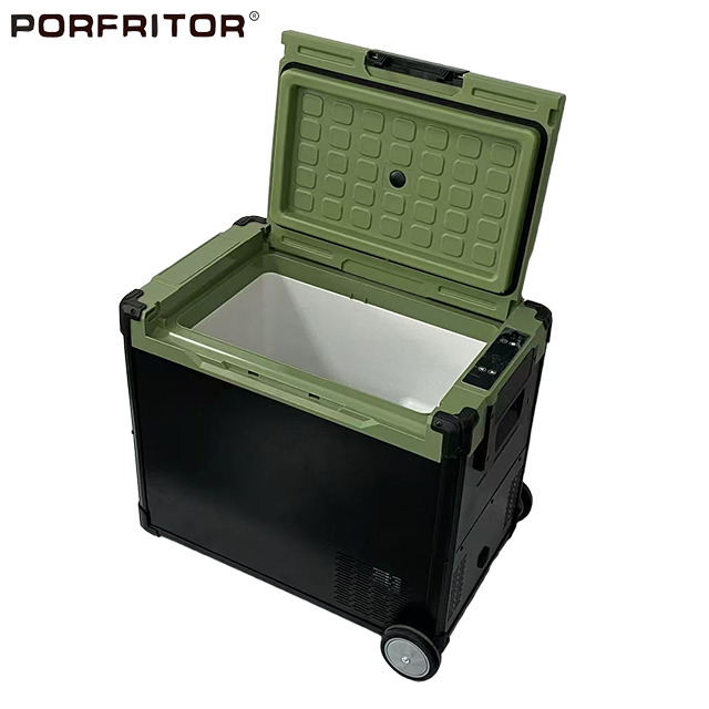 Travel Refrigerator Fridge Freezer With Wheel