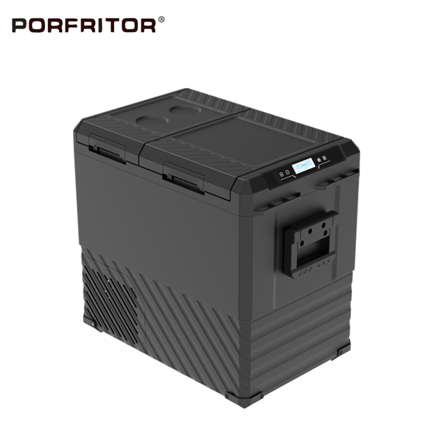 35L/45L/55L Double Door Travel Fridge Compressor Cooler Box For Car Truck And Camping