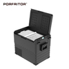 50L 100-240VAC 12V 24V Wine And Beverage Compressor Cooler Box Portable Refrigerators