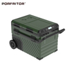 Double Door Double Zone Refrigerated Cooler for Camping