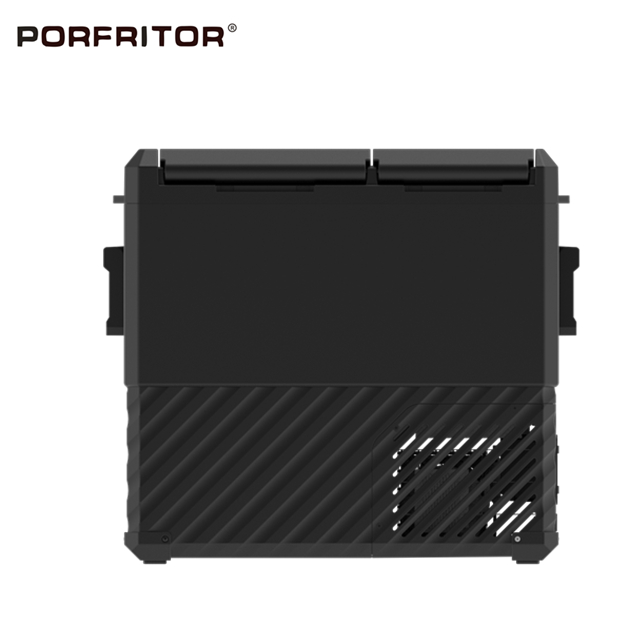 35L/45L/55L Double Door Travel Fridge Compressor Cooler Box For Car Truck And Camping