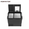 35L/45L/55L Double Door Travel Fridge Compressor Cooler Box For Car Truck And Camping