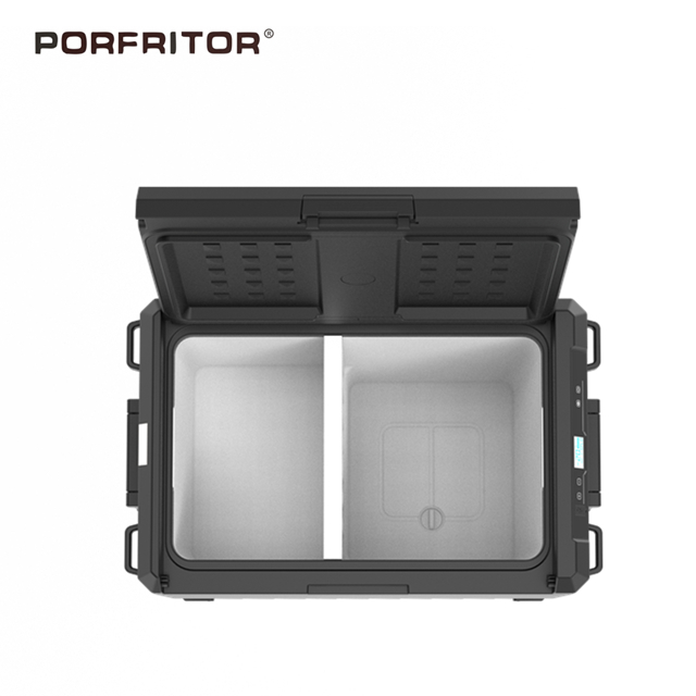Car Fridge 60L Portable Freezer 12V Car Refrigerator with Compressor Cooling12/24V DC & 110-240V AC for Camping, Travel, Truck, RV & Home 