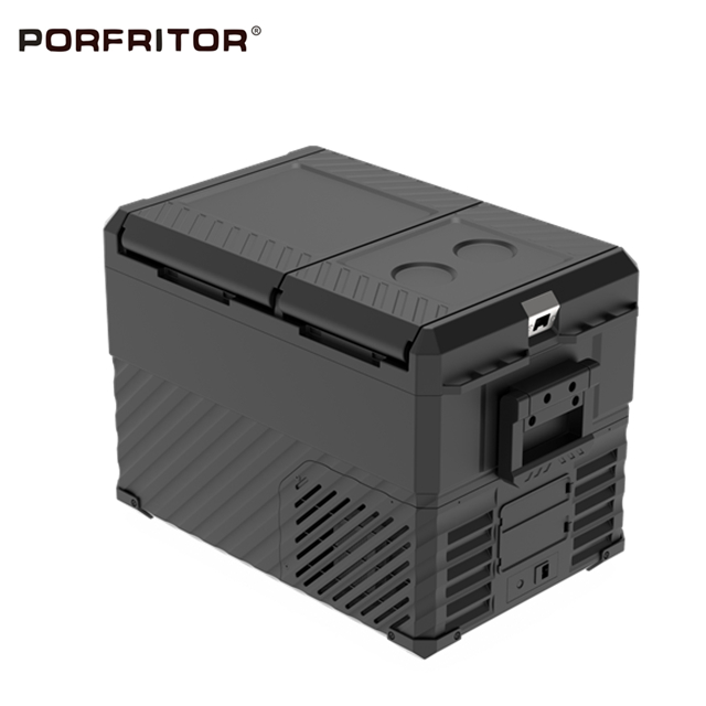Double Door Electric Portable Frige Freezer Cooler for Camping