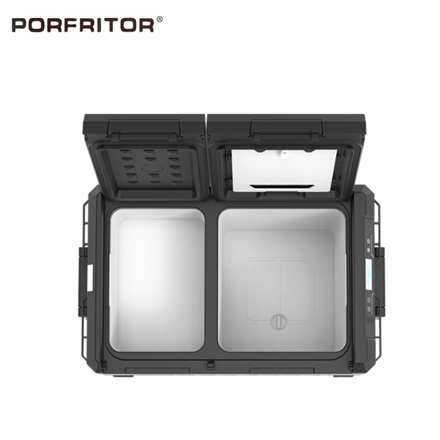 Double Door Electric Portable Frige Freezer Cooler for Camping
