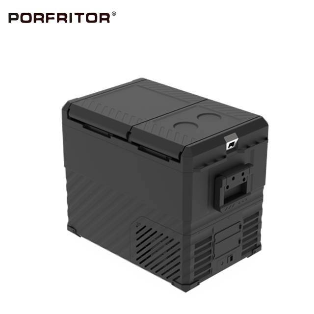 Dual Door Plug in Coolers 12v 24v Portable Fridges for Vehicles And Outdoor Activitiies