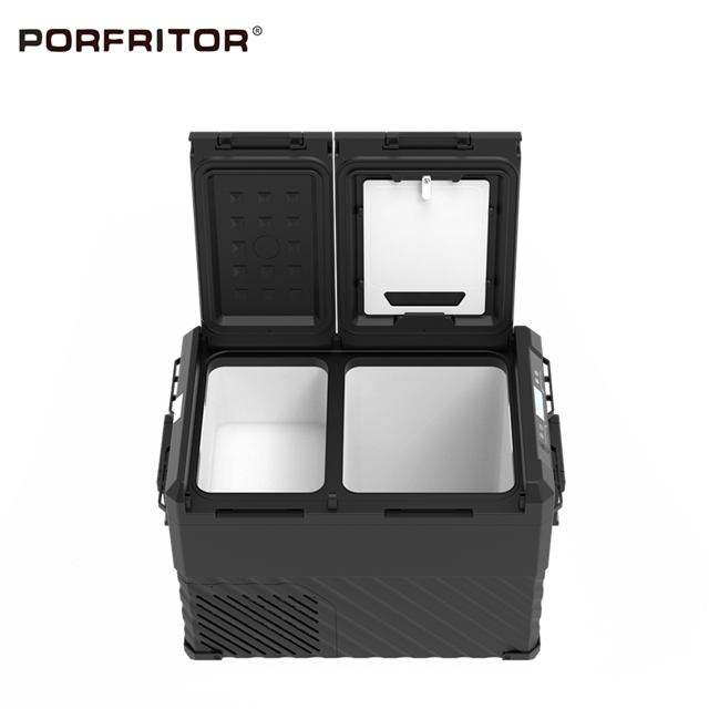 Double Door Electric Portable Frige Freezer Cooler for Camping