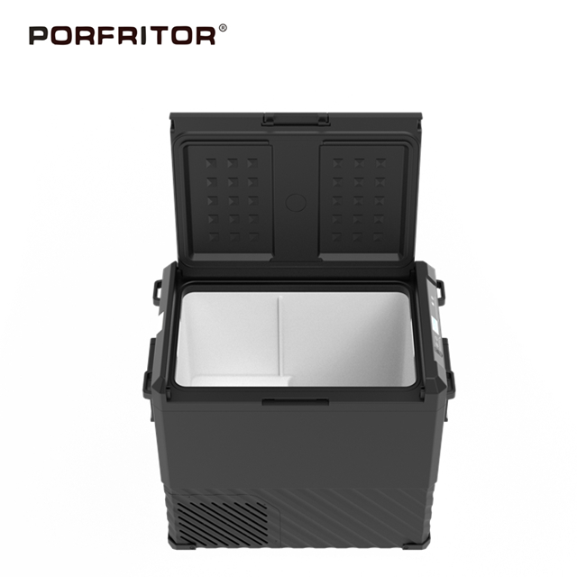 Car Fridge 60L Portable Freezer 12V Car Refrigerator with Compressor Cooling12/24V DC & 110-240V AC for Camping, Travel, Truck, RV & Home 